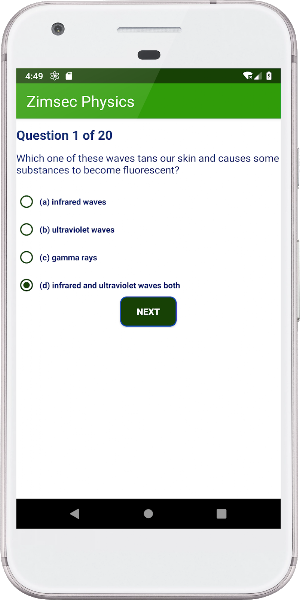 Zimsec Physics Revision Screenshot 2