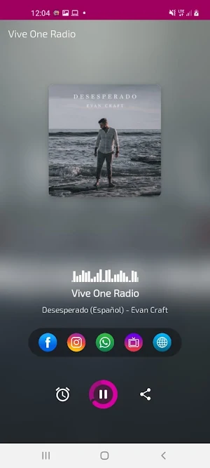 Vive One Radio Screenshot 1