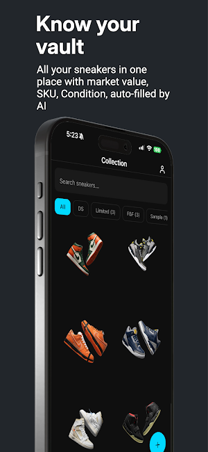 SneakerVault Screenshot 1