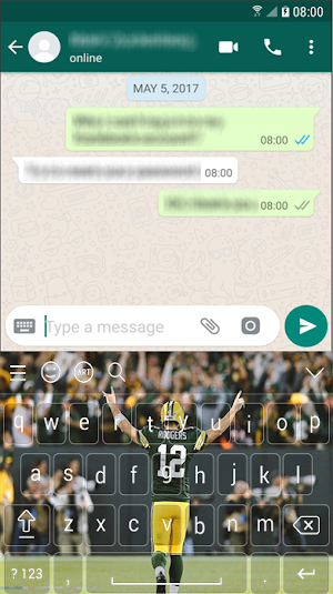Aaron Rodgers Packers Keyboard NFL 2020 4r Lovers Screenshot 0