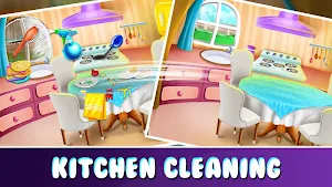 Make Your House Clean - Girls Home Cleaning Game Screenshot 2