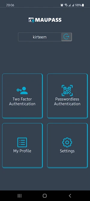 MauPass Screenshot 2