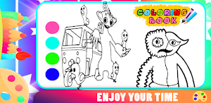 Garten of Banban 6 Coloring Screenshot 3