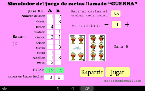 Guerra_Cartas Screenshot 1