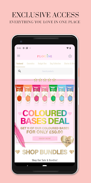 P. Louise Cosmetics Screenshot 1