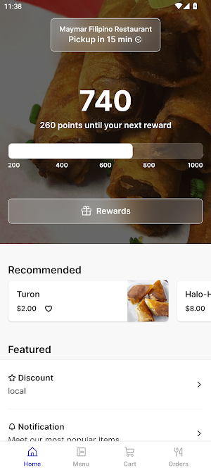 Maymar Filipino Restaurant Screenshot 0
