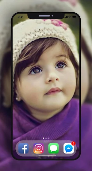Cute Babies Wallpapers - Background Screenshot 1
