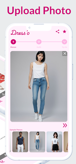 Dresso : AI Clothes Changer Screenshot 2