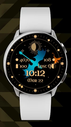 Iron Wing watch face Screenshot 1