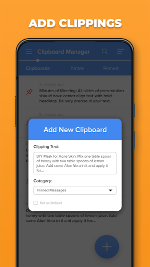 Copy Paste Clipboard Manager: Smart Clip Board Screenshot 2