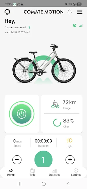 ComateBike Screenshot 0