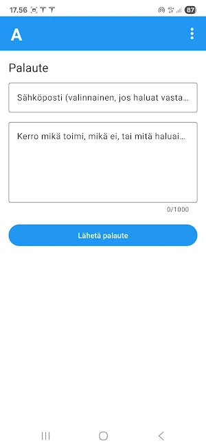 Aino-Taksi Screenshot 3