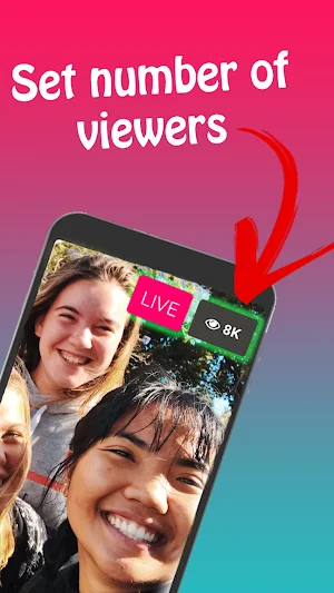 Fake Live - Famous for a while Screenshot 1