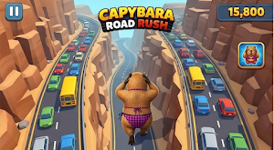 Capybara Road Rush Screenshot 2