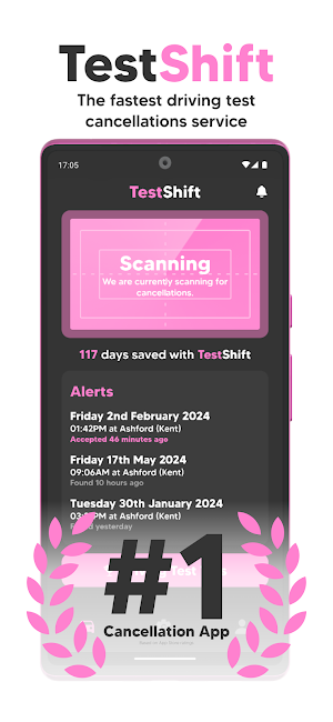 TestShift UK Find Driving Test Screenshot 0