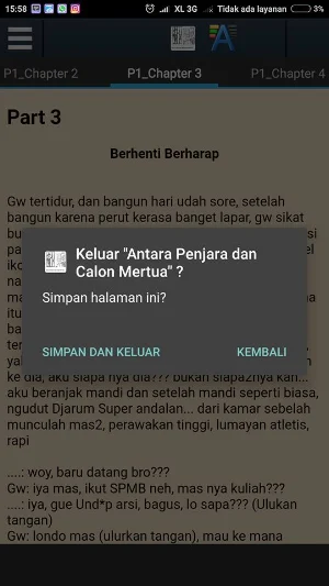 Antara Penjara & Calon Mertua Screenshot 3