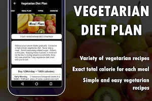 Vegetarian Diet Plan Screenshot 1