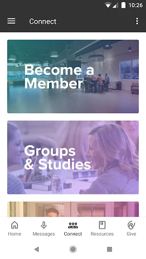 Providence Church App Screenshot 2
