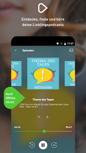 radio.at - Radio und Podcast Screenshot 3