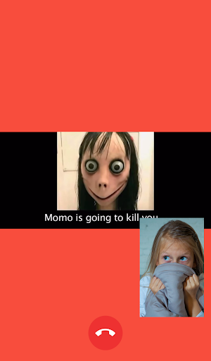 Fake Call Video Chat Doll : "Creepy Momo" Prank Screenshot 3