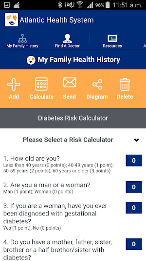 My Family Health History Screenshot 3