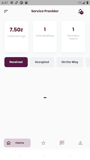 qHome Service Provider Vendor Screenshot 3