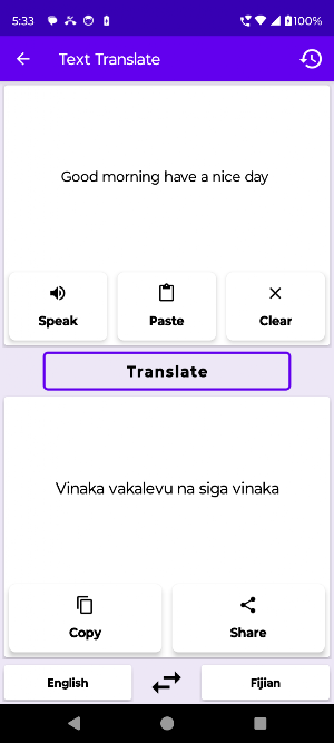English To Fijian Translator Screenshot 1