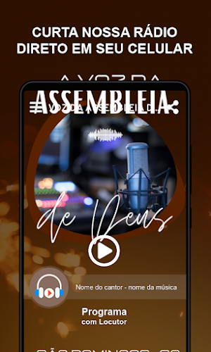 Voz da Assembleia de Deus  SC Screenshot 1