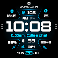 DM093 Futuristic Data Watch