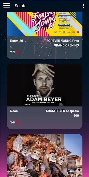Quezzak Events Screenshot 2