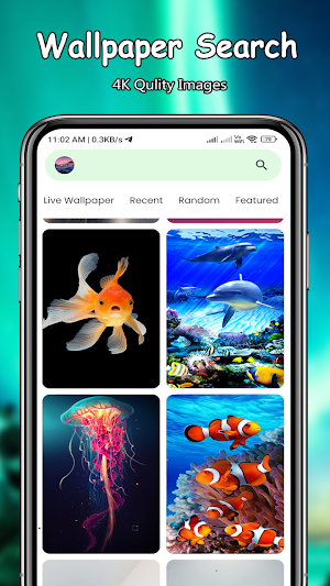 Fish Live Wallpapers Screenshot 2