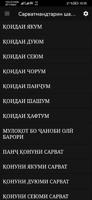 Сарватмандтарин шахси Бобил Screenshot 2