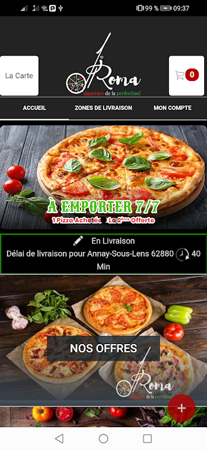 Di Roma Pizza Annay Screenshot 1