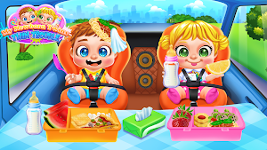 My Newborn Baby Twins - Newborn Baby Care Games Screenshot 1