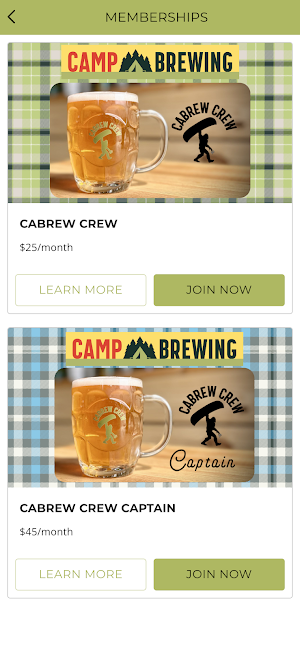 Camp Brewing Screenshot 1