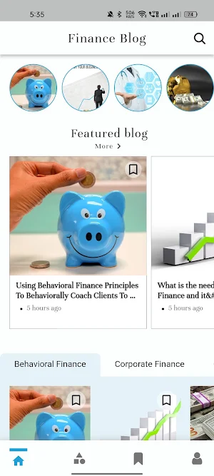 Mighty Finance Blog Screenshot 0