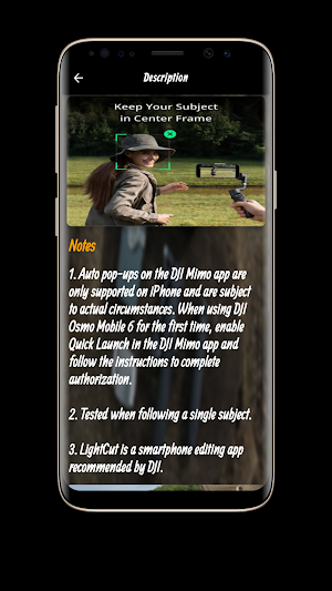Dji Osmo Mobile 3 Guide Screenshot 2