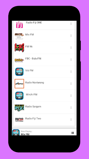 Radio Fiji: Stations FM AM Online - Free Live App Screenshot 2