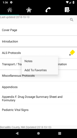 Albuquerque/Bernalillo Co EMS Screenshot 1