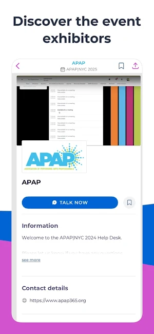 APAP|NYC 2025 Screenshot 3