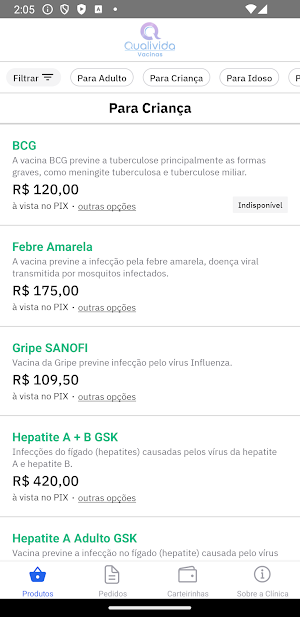 Qualivida Vacinas Screenshot 0