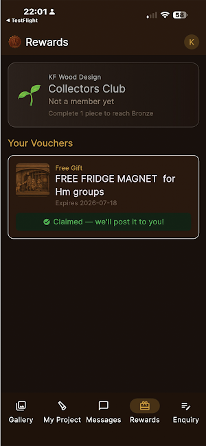 KF wood Design Screenshot 2