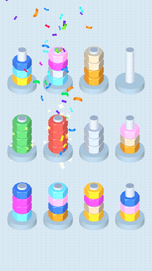 Nuts And Bolts Sort Screenshot 1
