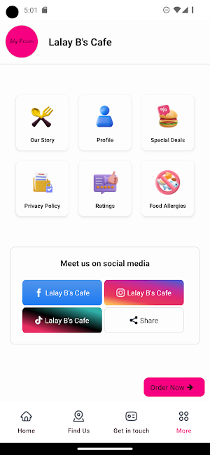 Lalay B’s Cafe Screenshot 1