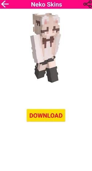 Neko Skins For Minecraft Screenshot 2