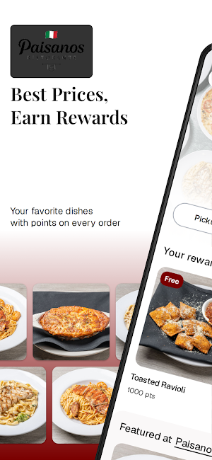 Paisanos Ristorante Screenshot 0