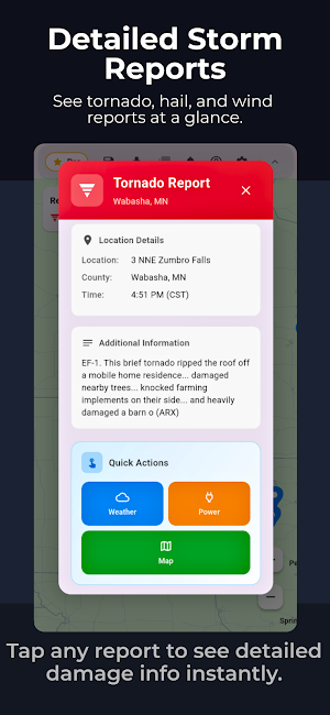 Ground Truth: Storm Reports Screenshot 0