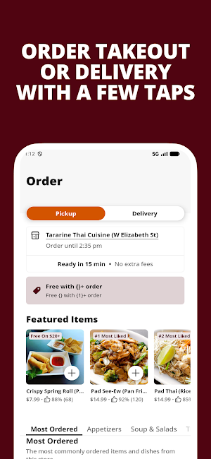 Tararine Thai Cuisine Screenshot 0