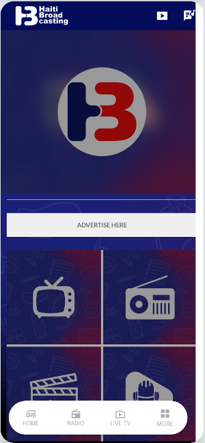 Haiti Broadcasting App HB Play Screenshot 0