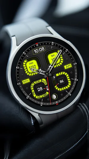 Hybrid Sport QUAD Watchface Screenshot 2